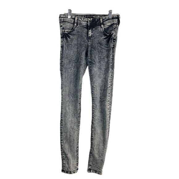 Bebe The Quinn Skinny Legging Licorice Wash Women's Size 27 Made in USA - Picture 1 of 11